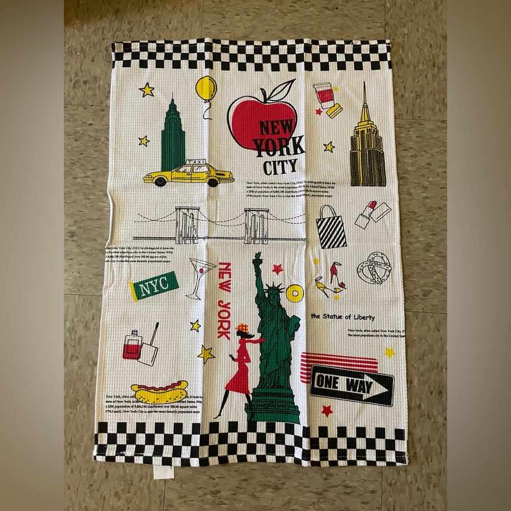 Kitchen hand towel of New York 🗽